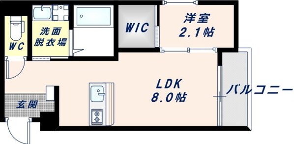 弥刀駅 徒歩10分 1階の物件間取画像